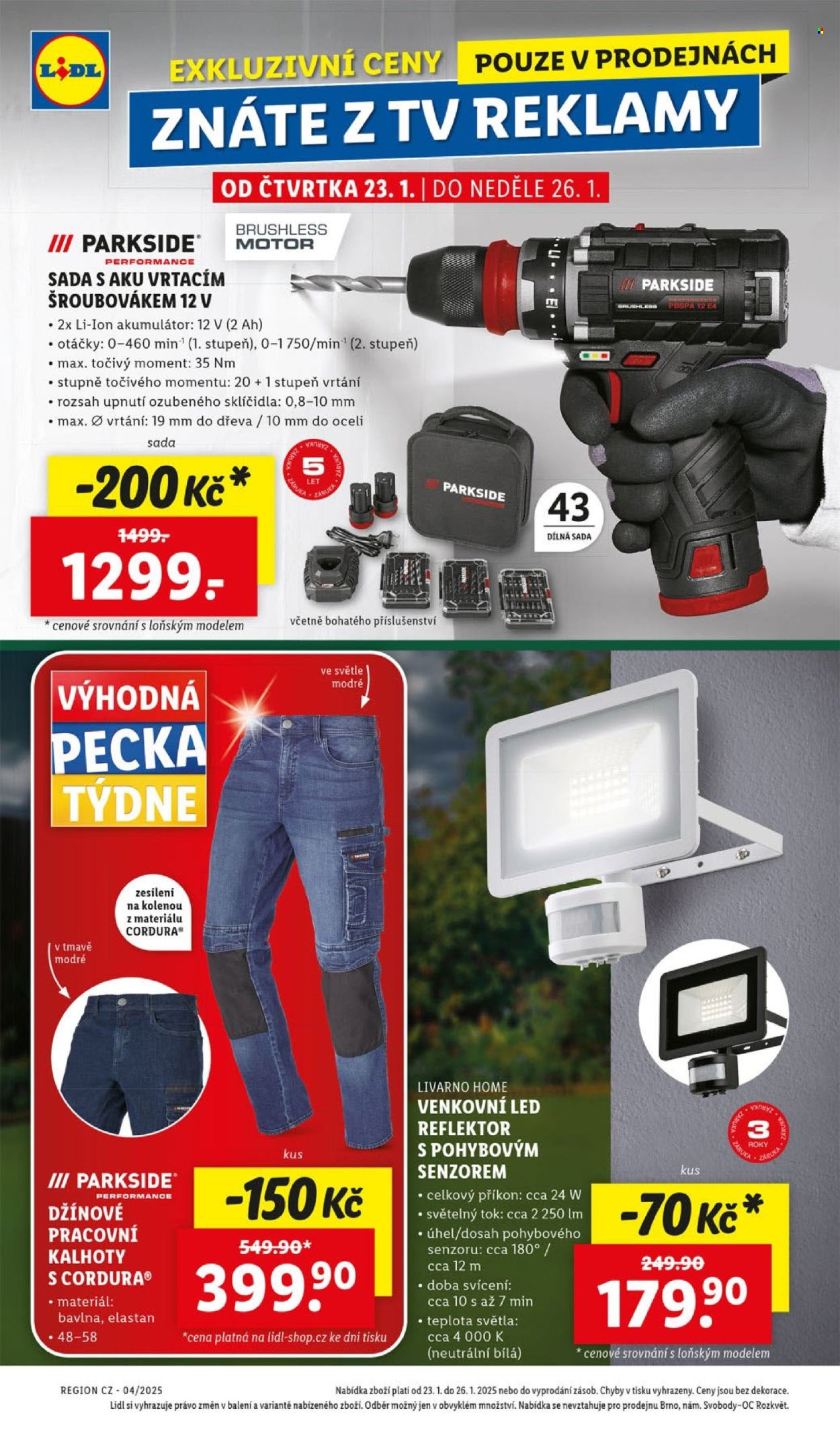 Leták Lidl - 23.1.2025 - 26.1.2025. Strana 30