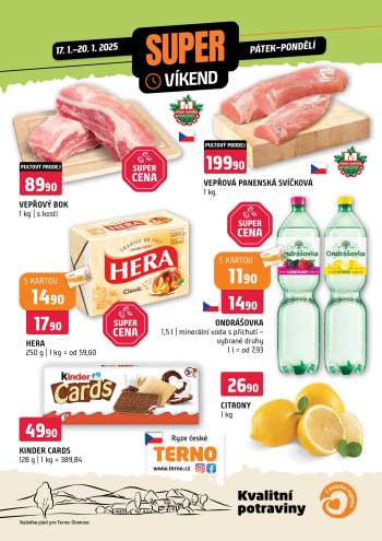 Leták coop TERNO - 17.1.2025 - 20.1.2025.