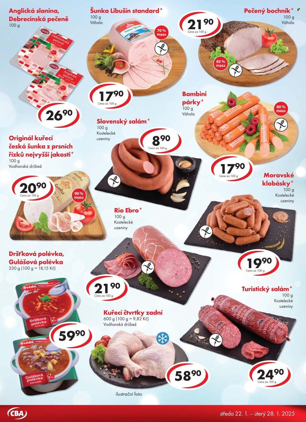 Leták CBA Premium - 22.1.2025 - 28.1.2025. Strana 3