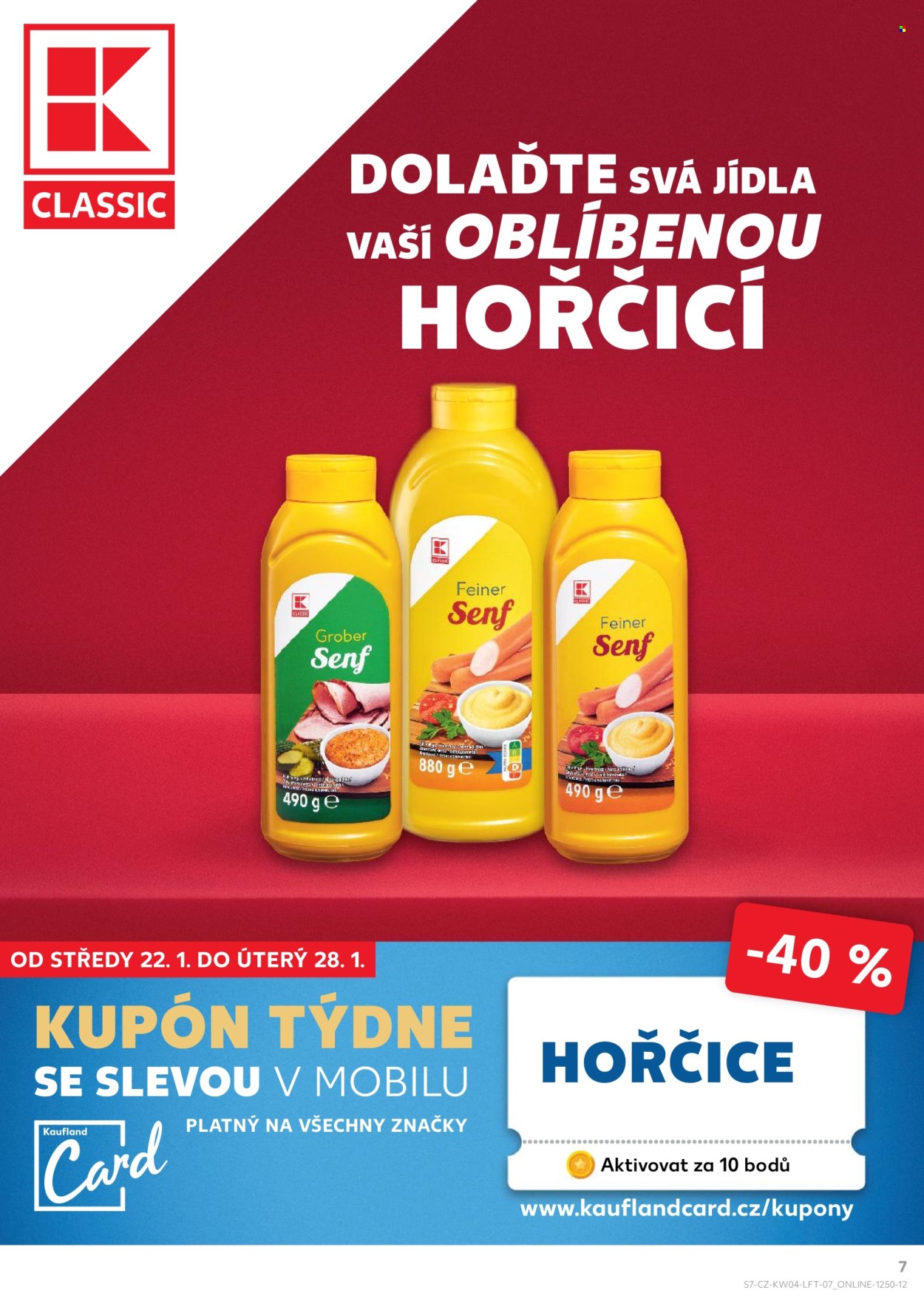 Leták Kaufland - 22.1.2025 - 28.1.2025. Strana 7