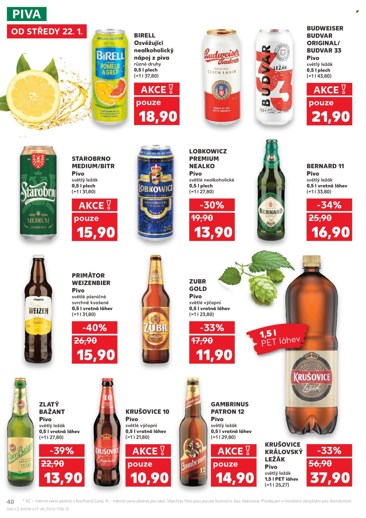 Leták Kaufland - 22.1.2025 - 28.1.2025. Strana 40