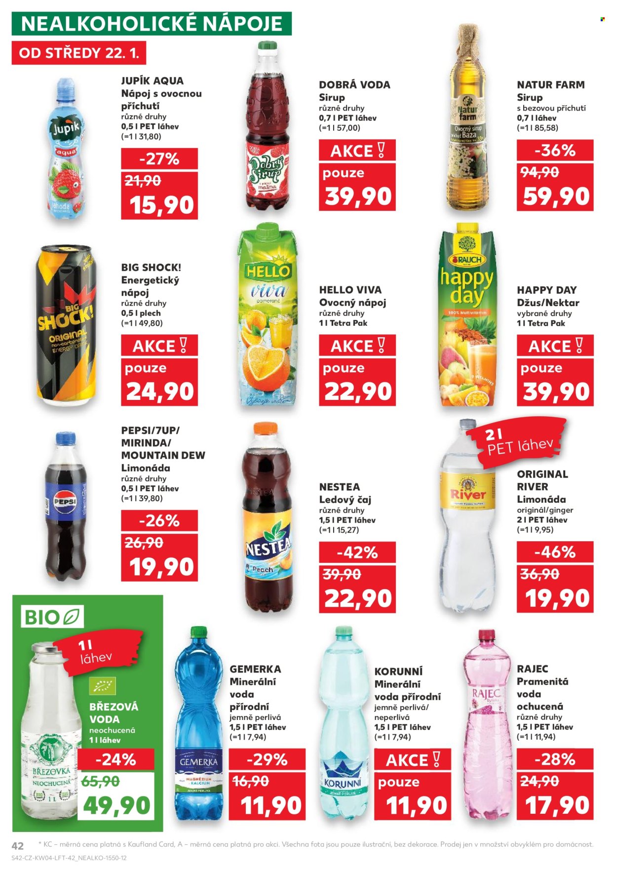 Leták Kaufland - 22.1.2025 - 28.1.2025. Strana 42