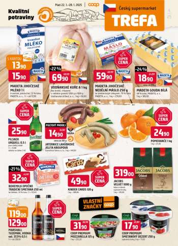 Leták TREFA coop - 22.1.2025 - 28.1.2025.