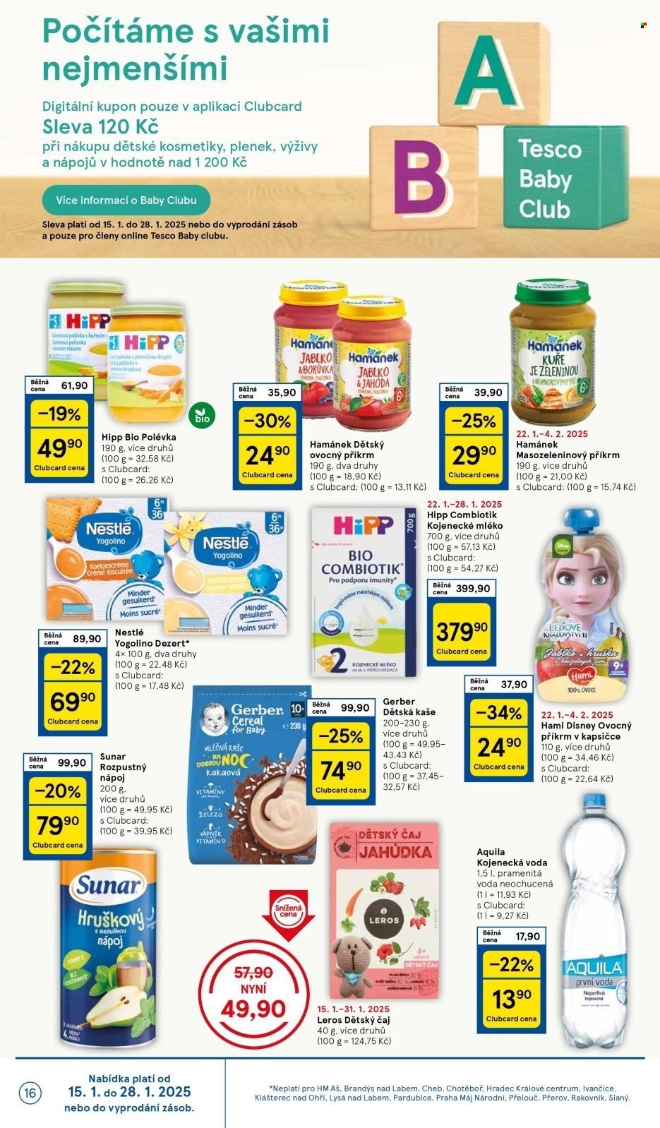 Leták TESCO - 22.1.2025 - 28.1.2025. Strana 16