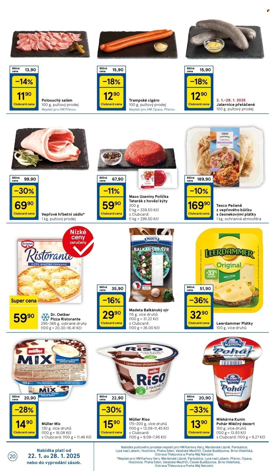 Leták TESCO - 22.1.2025 - 28.1.2025. Strana 20