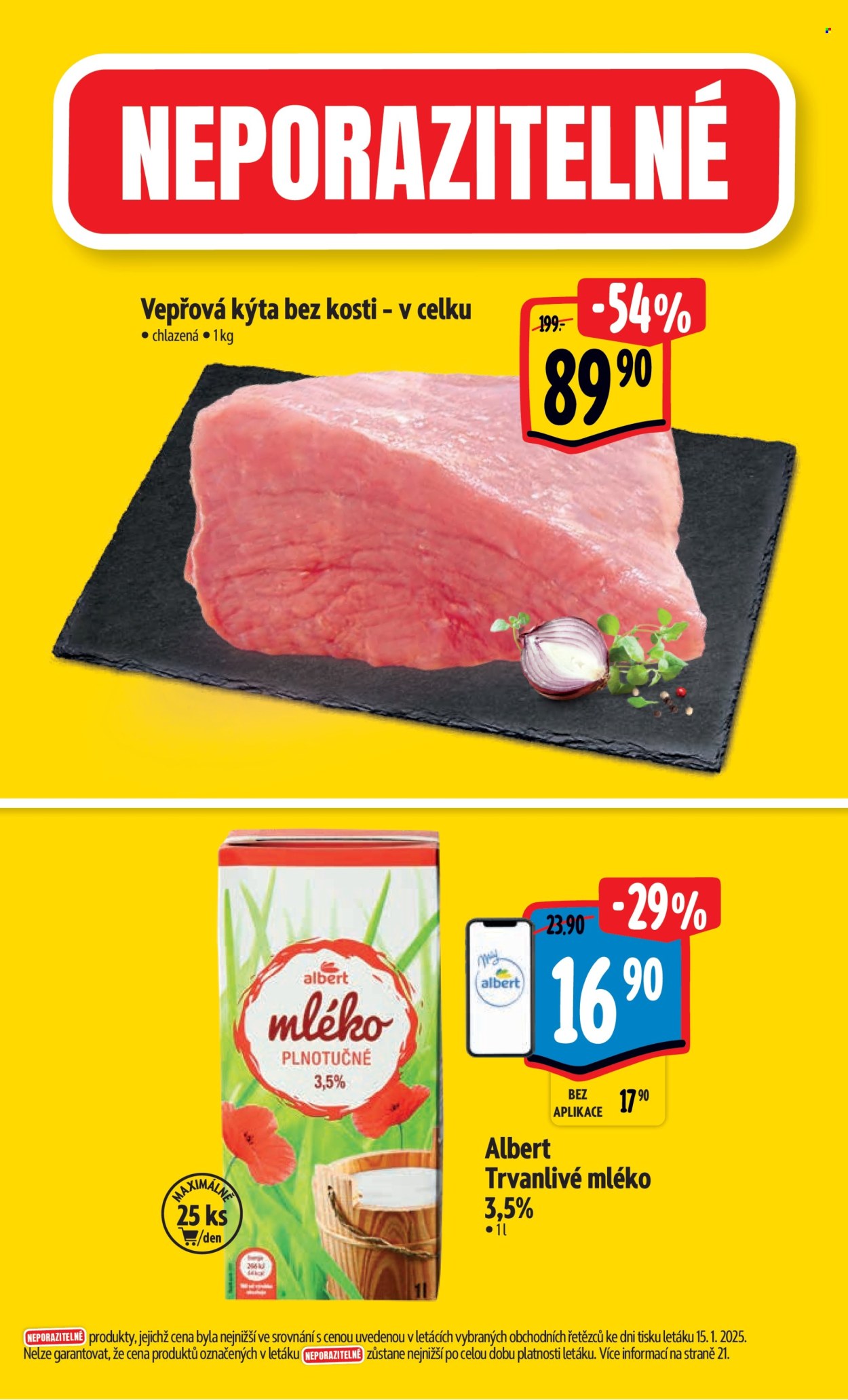 Leták Albert Hypermarket - 22.1.2025 - 28.1.2025. Strana 2
