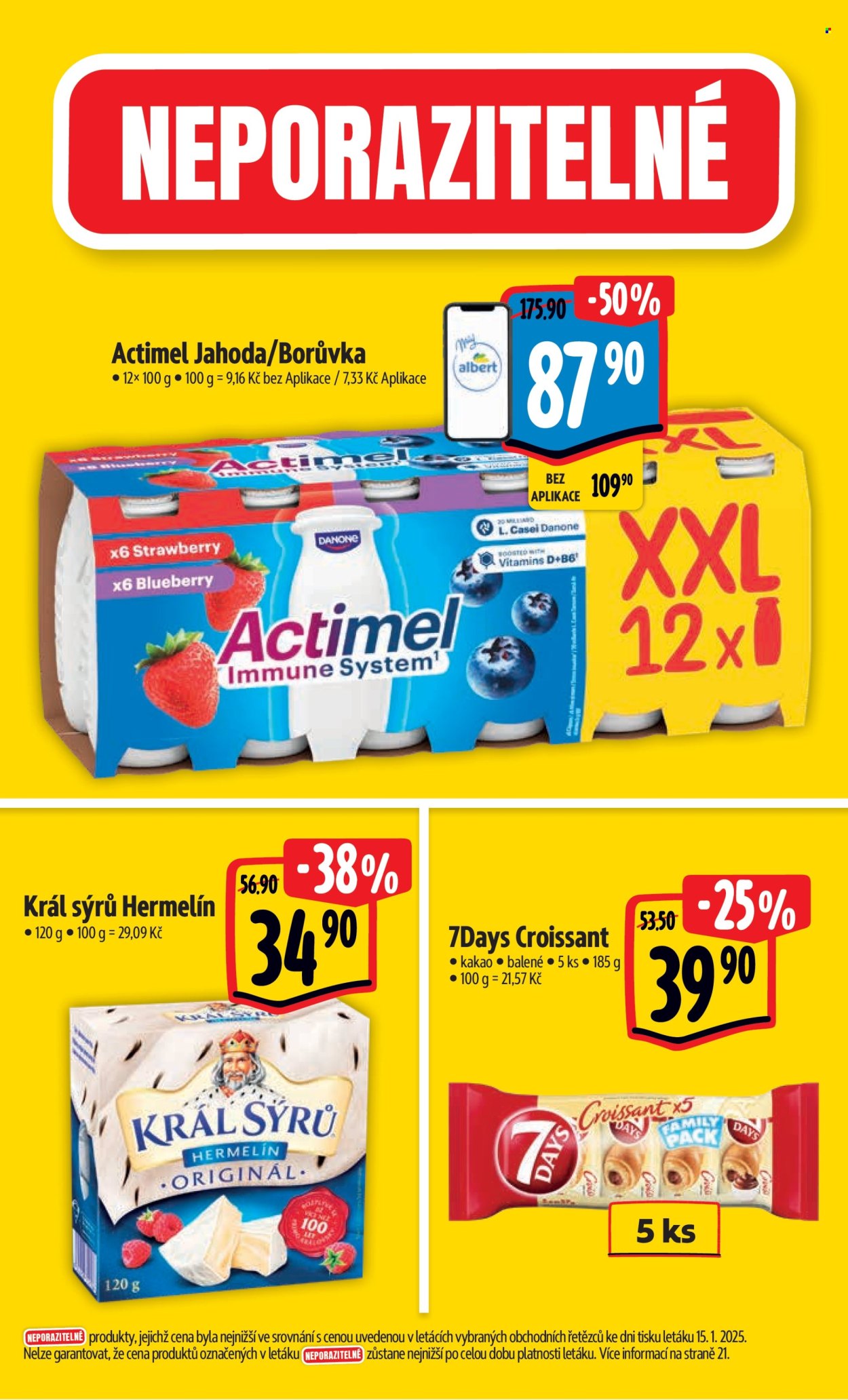 Leták Albert Hypermarket - 22.1.2025 - 28.1.2025. Strana 3