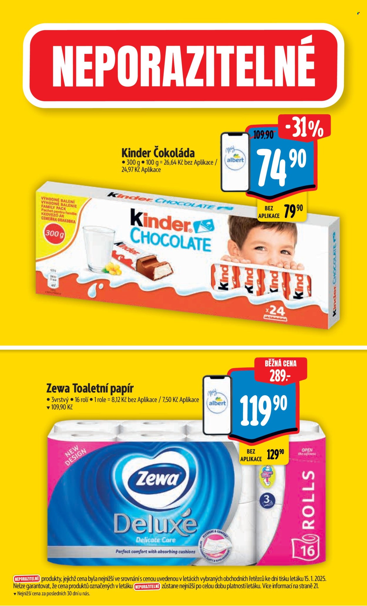 Leták Albert Hypermarket - 22.1.2025 - 28.1.2025. Strana 4
