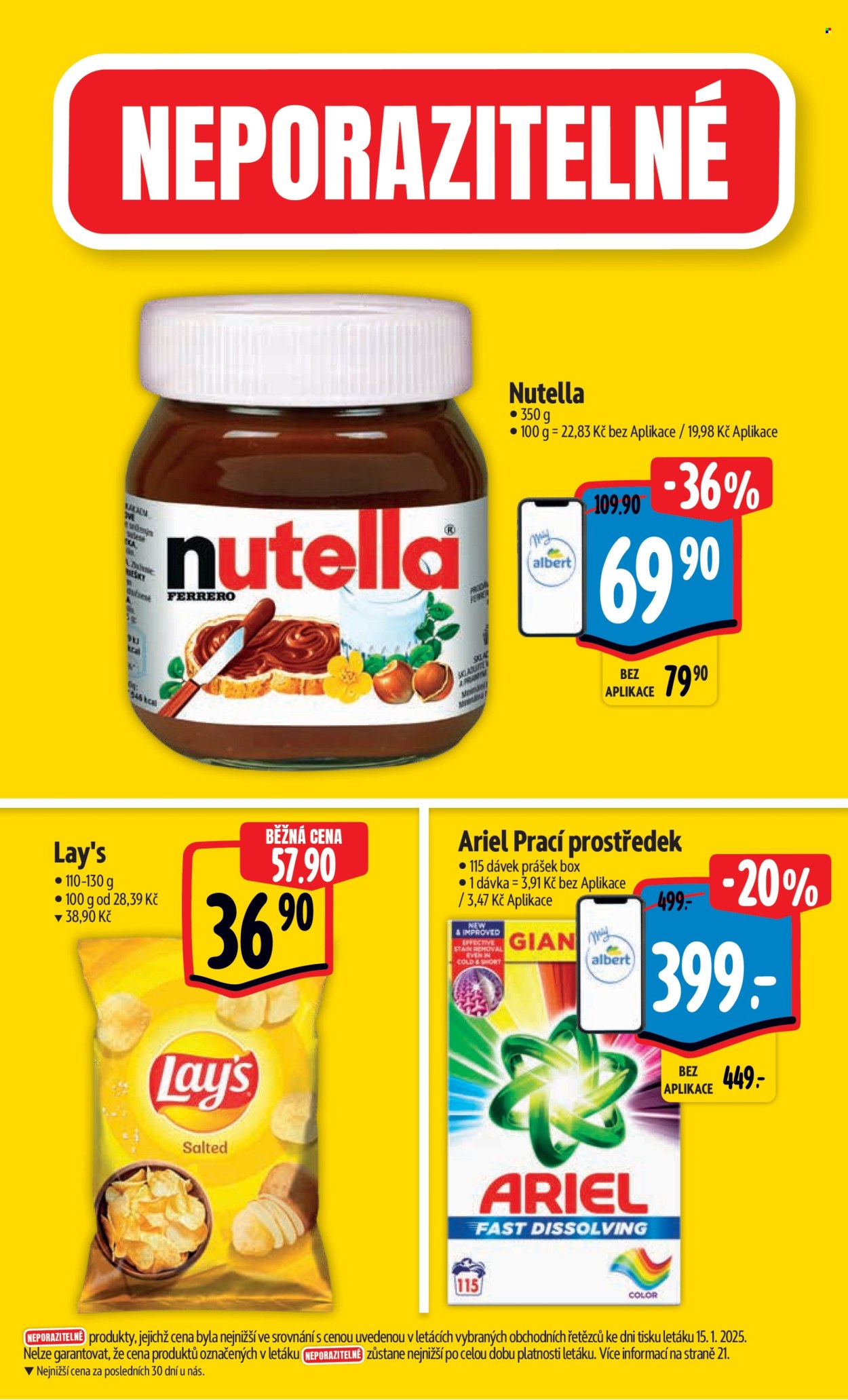 Leták Albert Hypermarket - 22.1.2025 - 28.1.2025. Strana 5