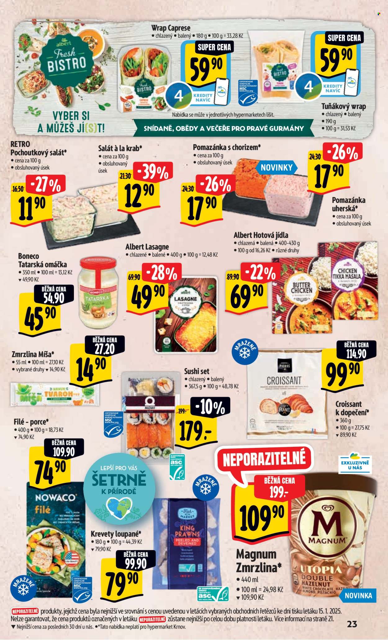 Leták Albert Hypermarket - 22.1.2025 - 28.1.2025. Strana 30