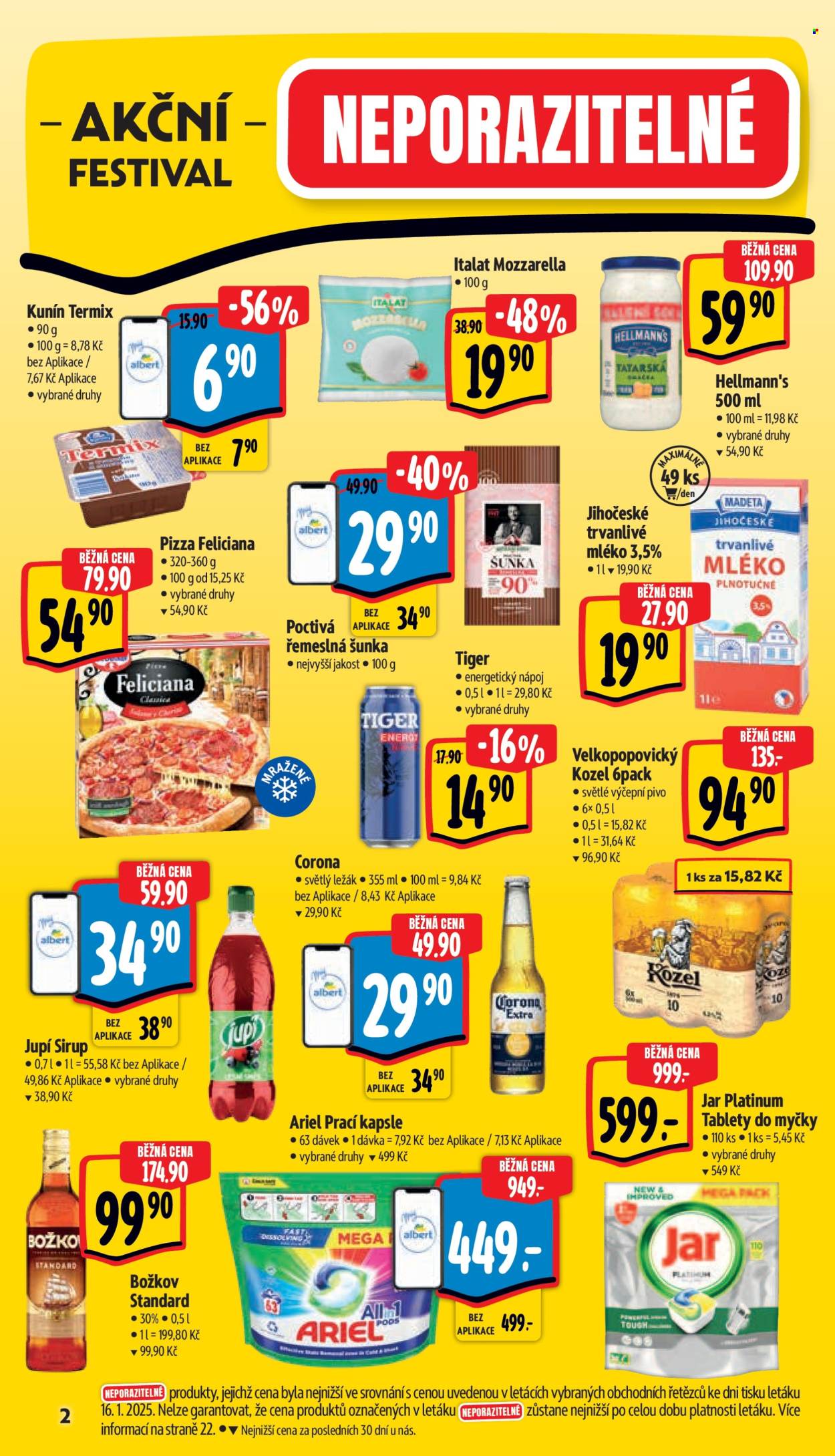 Leták Albert Supermarket - 22.1.2025 - 28.1.2025. Strana 6