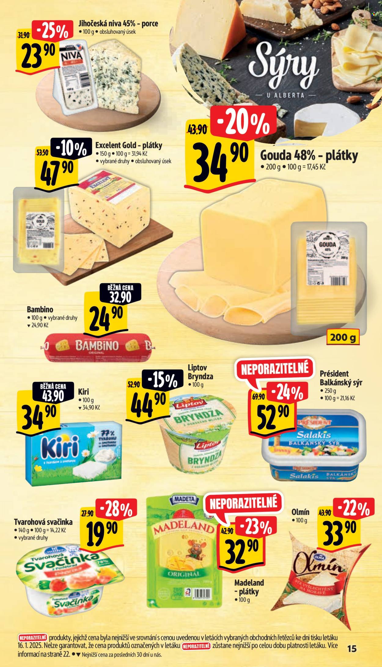 Leták Albert Supermarket - 22.1.2025 - 28.1.2025. Strana 22