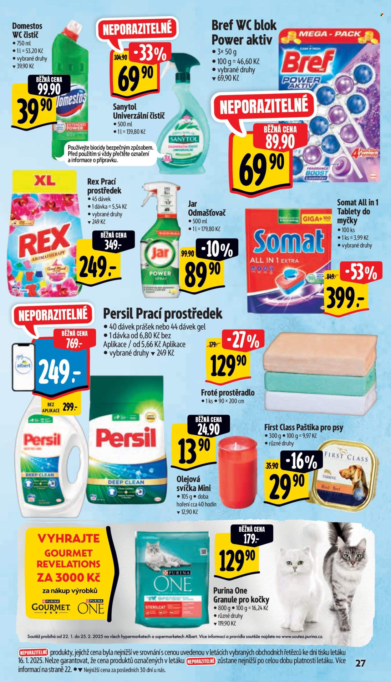 Leták Albert Supermarket - 22.1.2025 - 28.1.2025. Strana 34