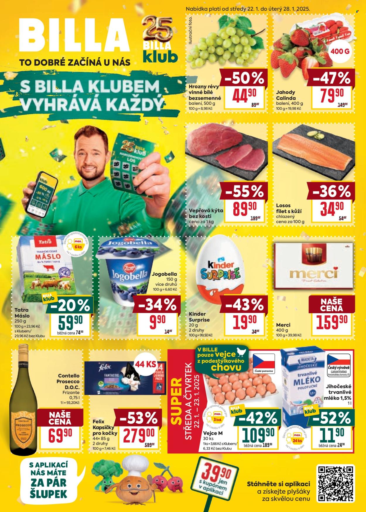 Leták BILLA - 22.1.2025 - 28.1.2025. Strana 1