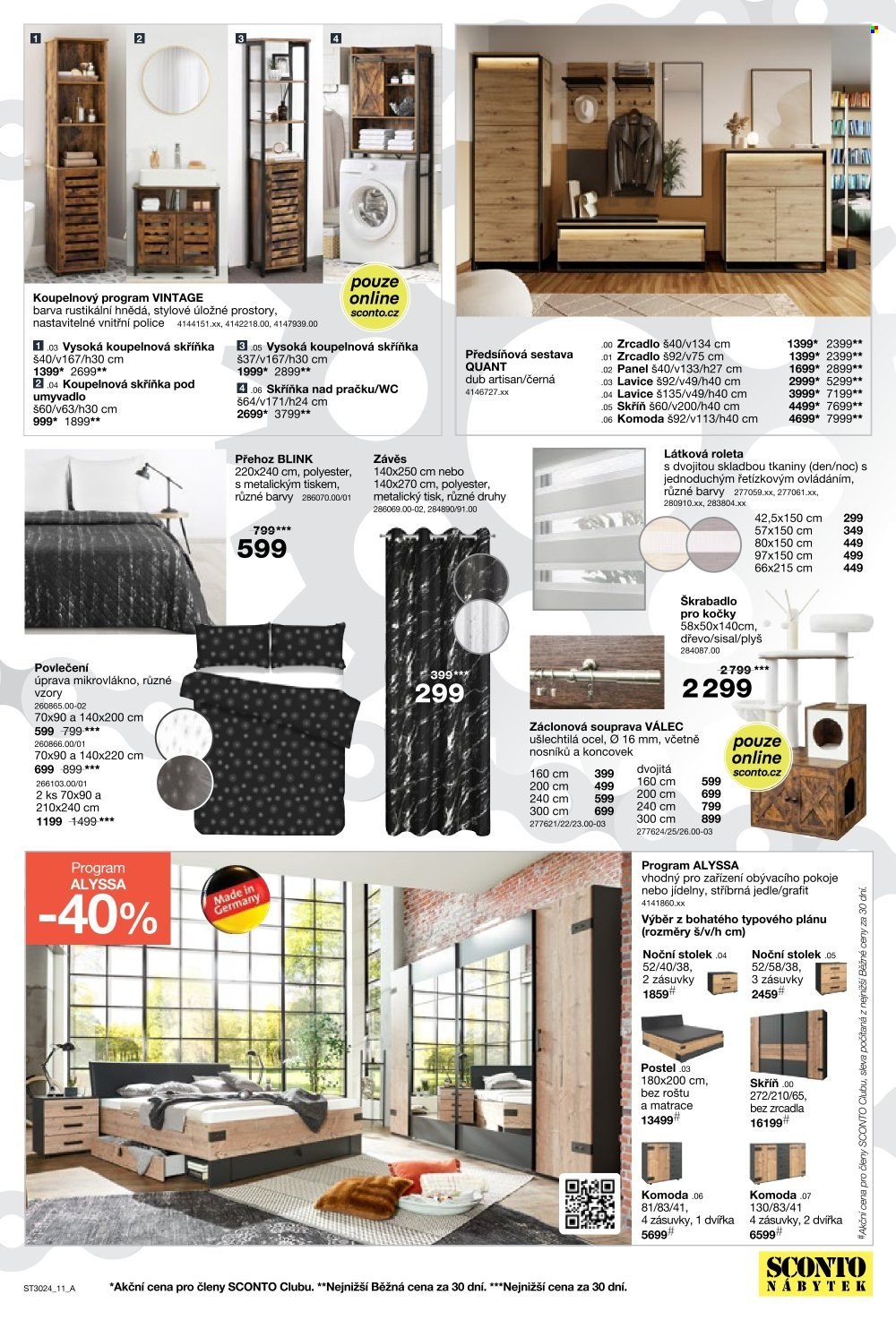 Leták SCONTO NÁBYTEK - 22.1.2025 - 11.2.2025. Strana 11