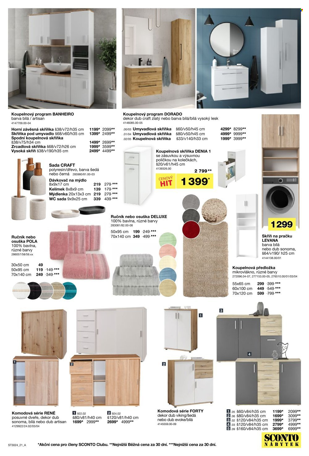 Leták SCONTO NÁBYTEK - 22.1.2025 - 11.2.2025. Strana 21