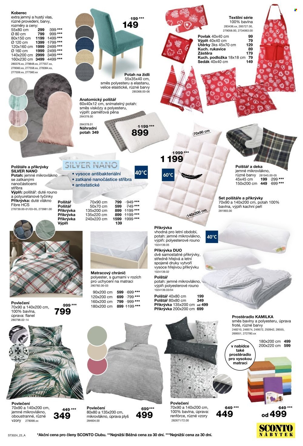 Leták SCONTO NÁBYTEK - 22.1.2025 - 11.2.2025. Strana 23