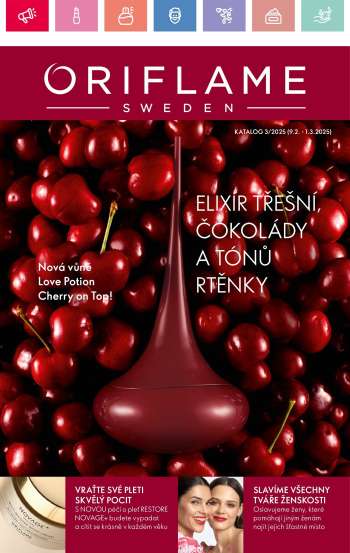 Leták ORIFLAME - 9.2.2025 - 1.3.2025.