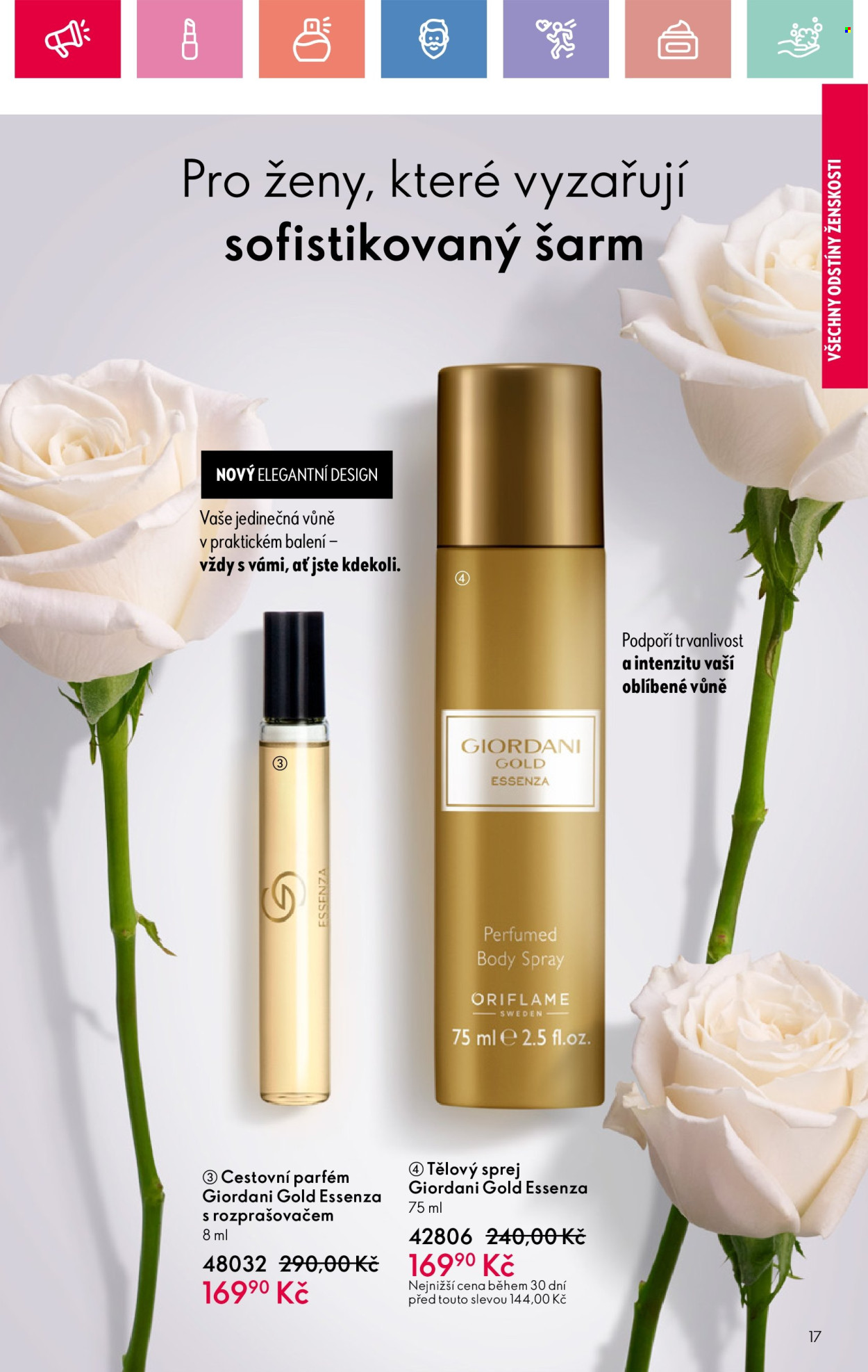 Leták ORIFLAME - 9.2.2025 - 1.3.2025. Strana 17