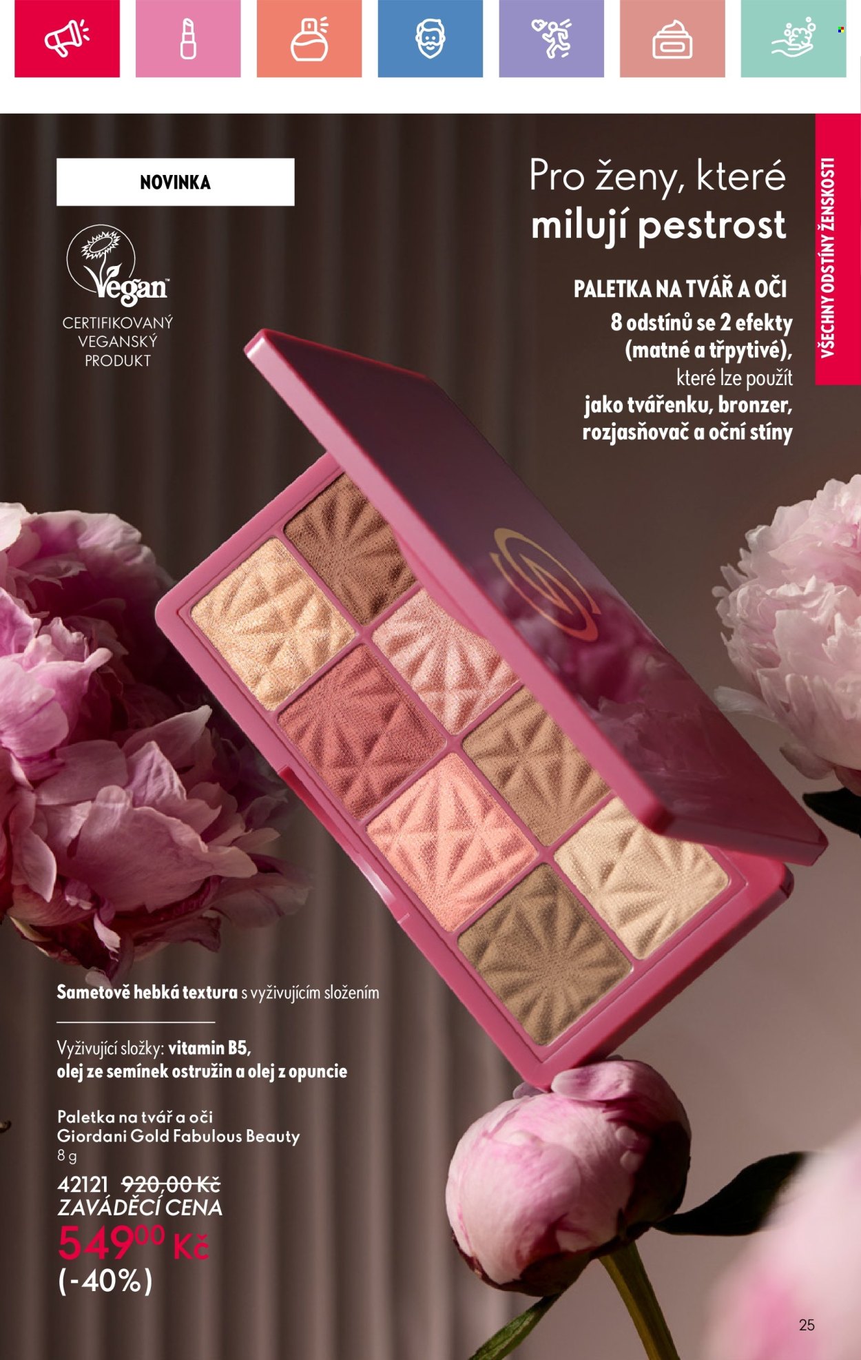 Leták ORIFLAME - 9.2.2025 - 1.3.2025. Strana 25