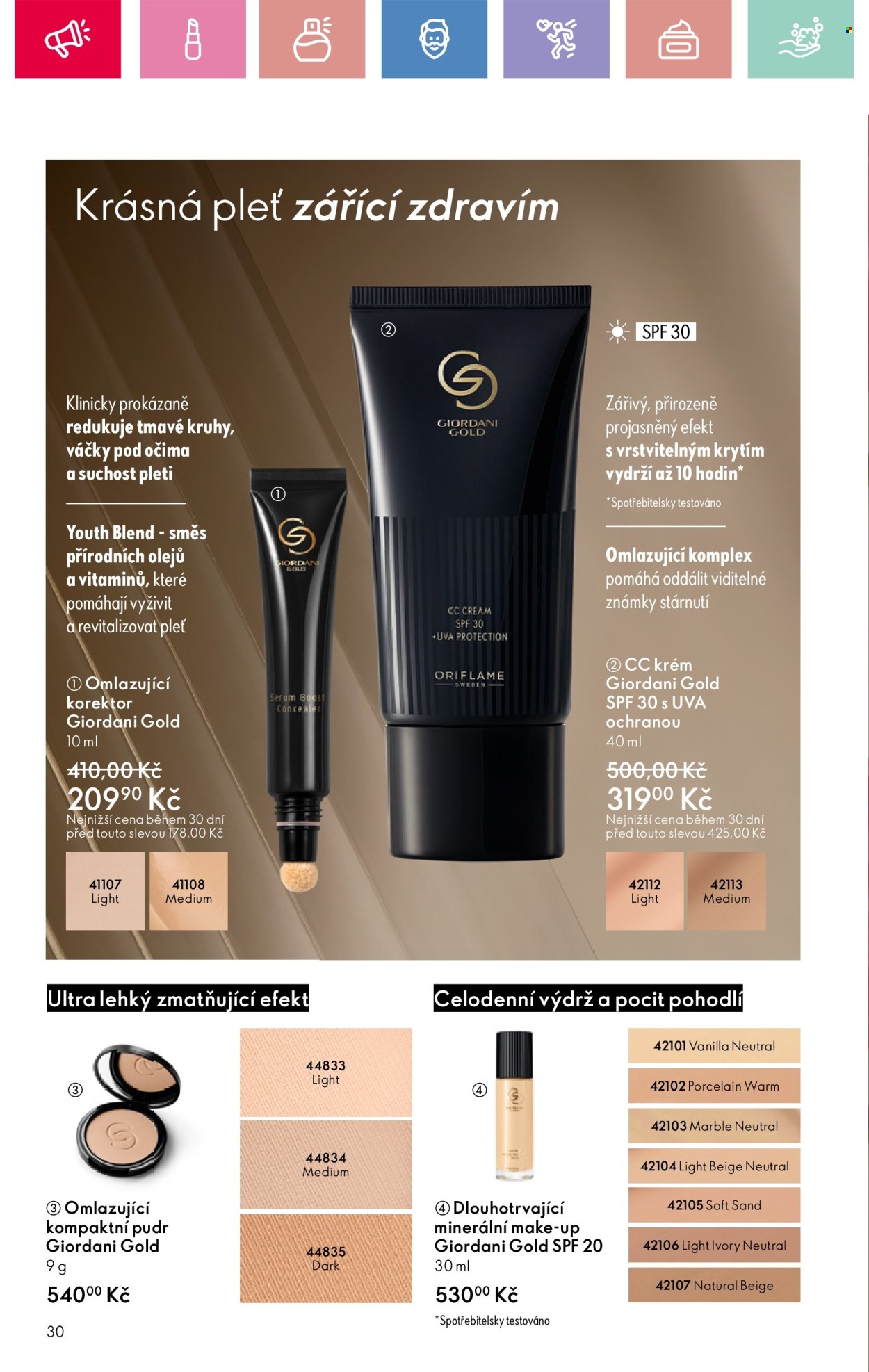 Leták ORIFLAME - 9.2.2025 - 1.3.2025. Strana 30