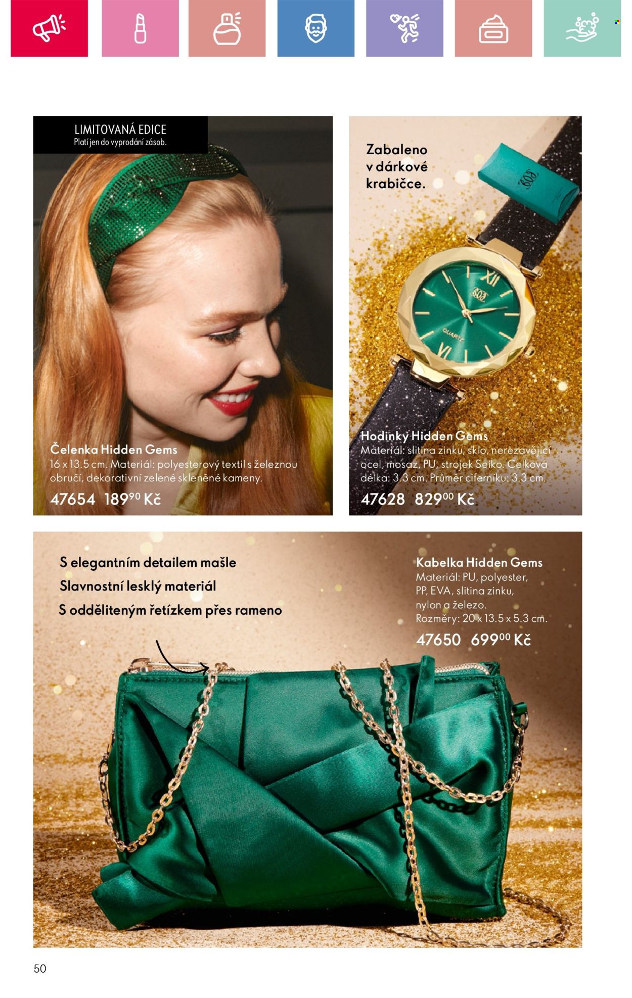 Leták ORIFLAME - 9.2.2025 - 1.3.2025. Strana 50