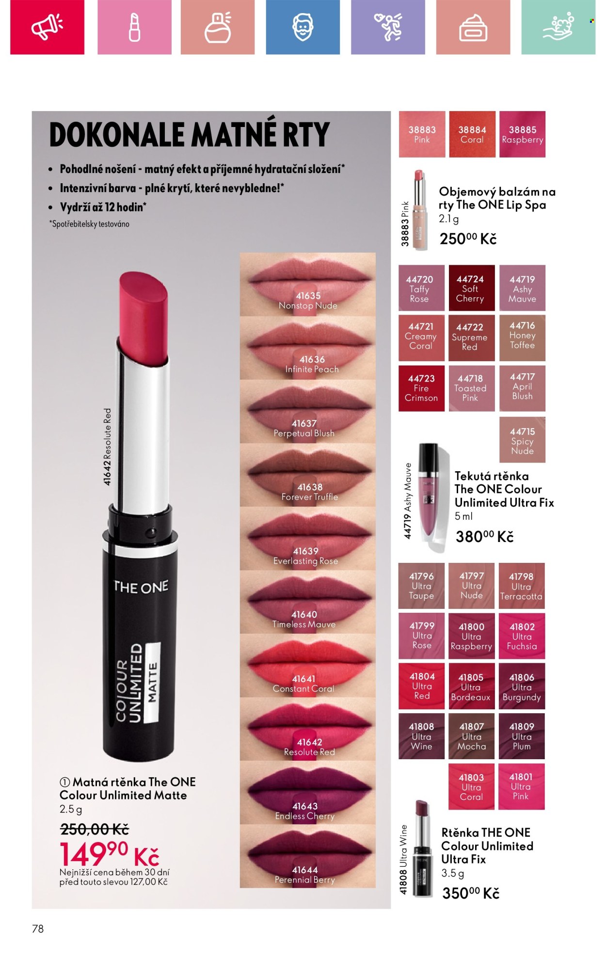 Leták ORIFLAME - 9.2.2025 - 1.3.2025. Strana 78
