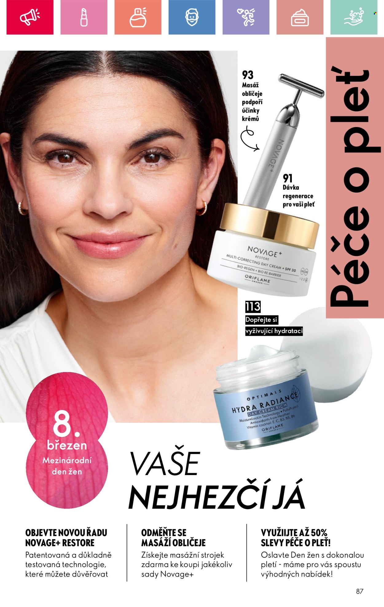 Leták ORIFLAME - 9.2.2025 - 1.3.2025. Strana 87