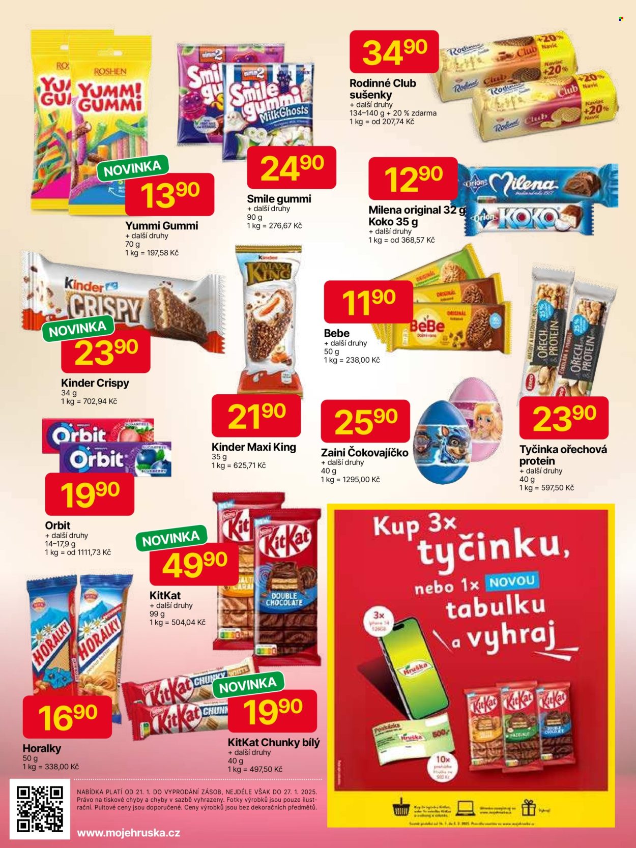 Leták Hruška - 21.1.2025 - 27.1.2025. Strana 8