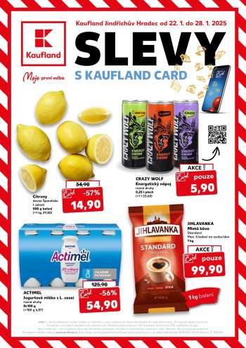 Leták Kaufland - 22.1.2025 - 28.1.2025.