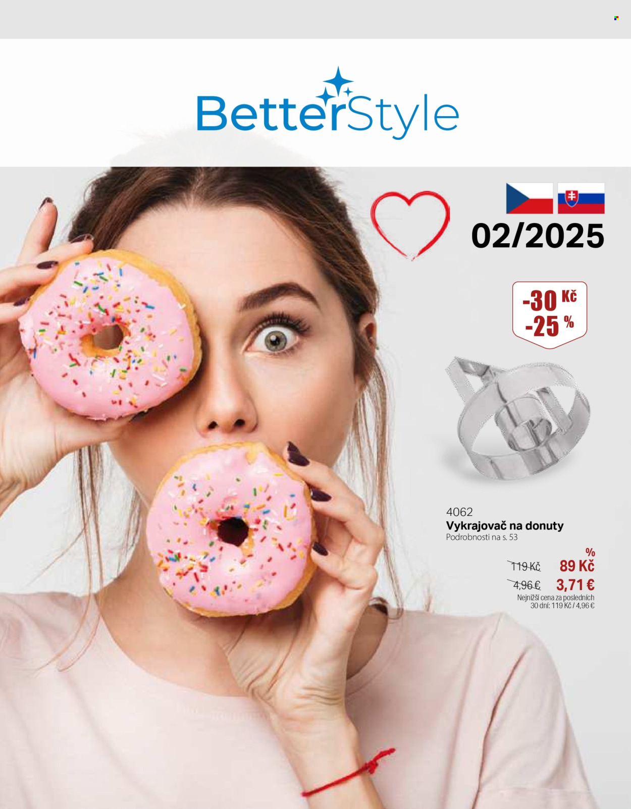 Leták BetterStyle - 1.2.2025 - 28.2.2025. Strana 1