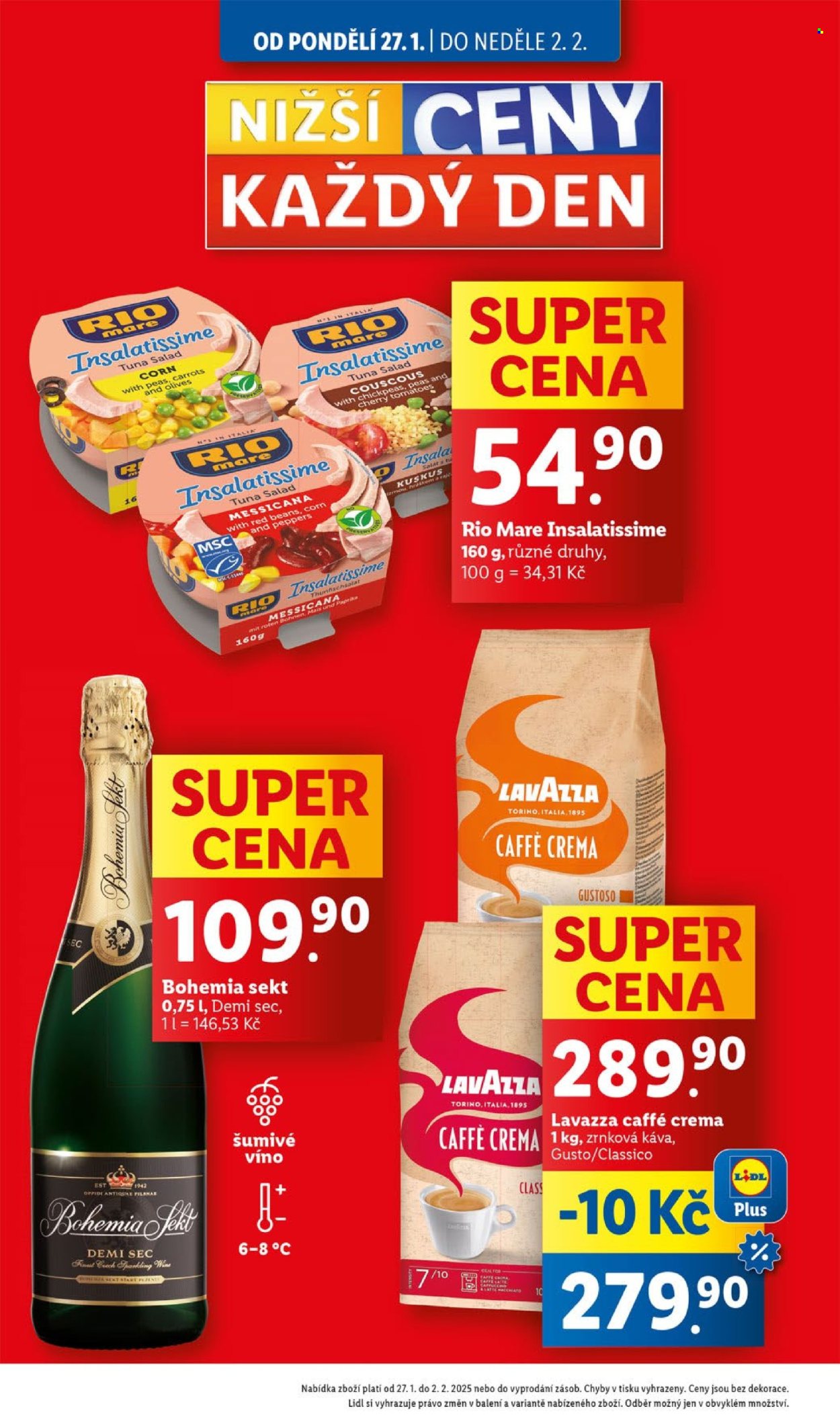 Leták Lidl - 27.1.2025 - 2.2.2025. Strana 2