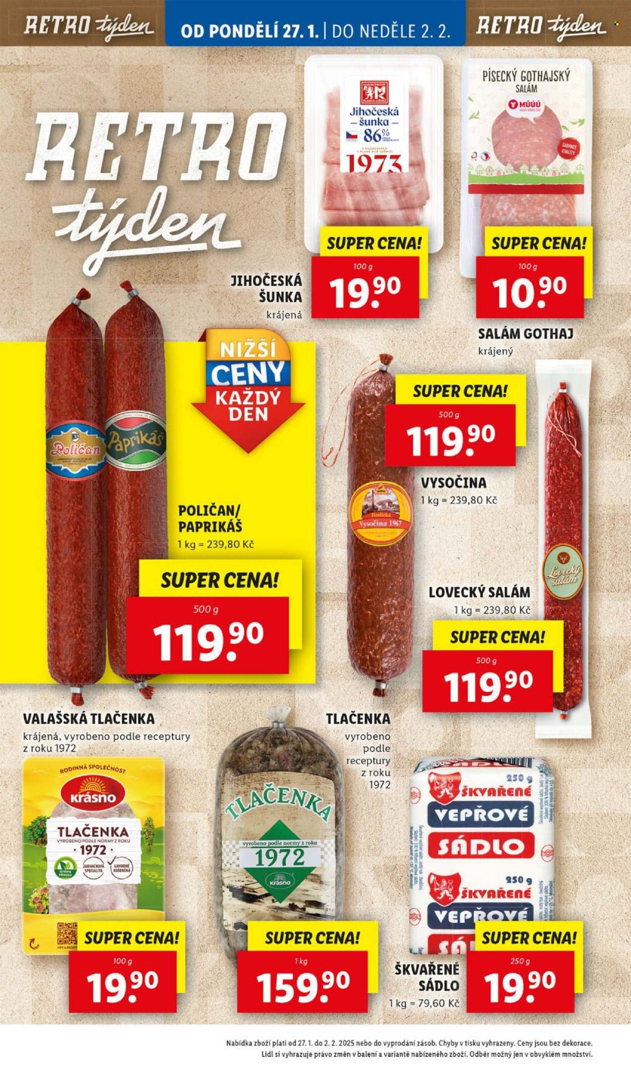 Leták Lidl - 27.1.2025 - 2.2.2025. Strana 18
