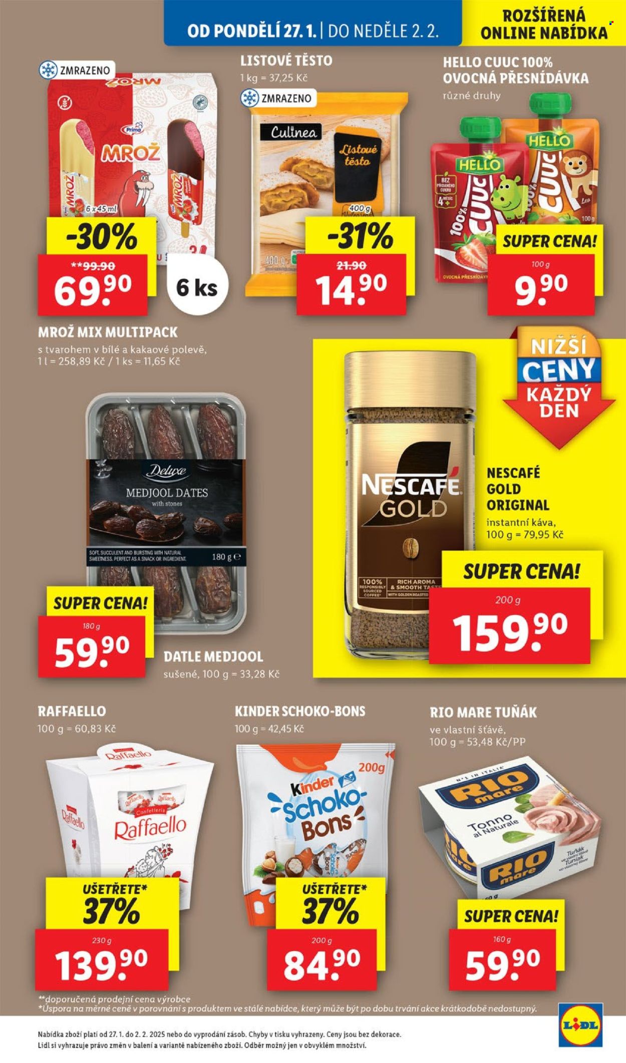 Leták Lidl - 27.1.2025 - 2.2.2025. Strana 25