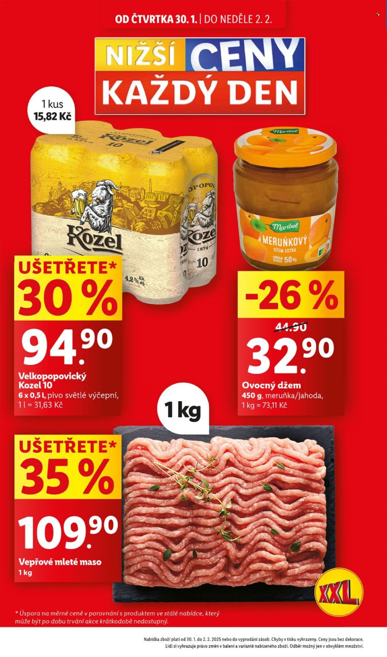Leták Lidl - 30.1.2025 - 2.2.2025. Strana 2