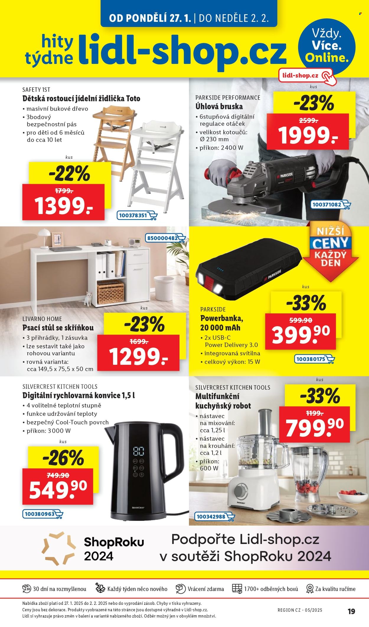 Leták Lidl - 27.1.2025 - 2.2.2025. Strana 1