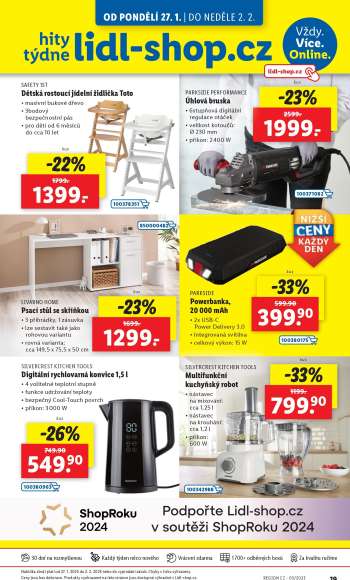 Leták Lidl - 27.1.2025 - 2.2.2025.