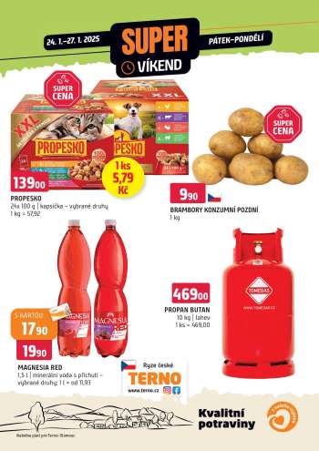 Leták coop TERNO - 24.1.2025 - 27.1.2025.
