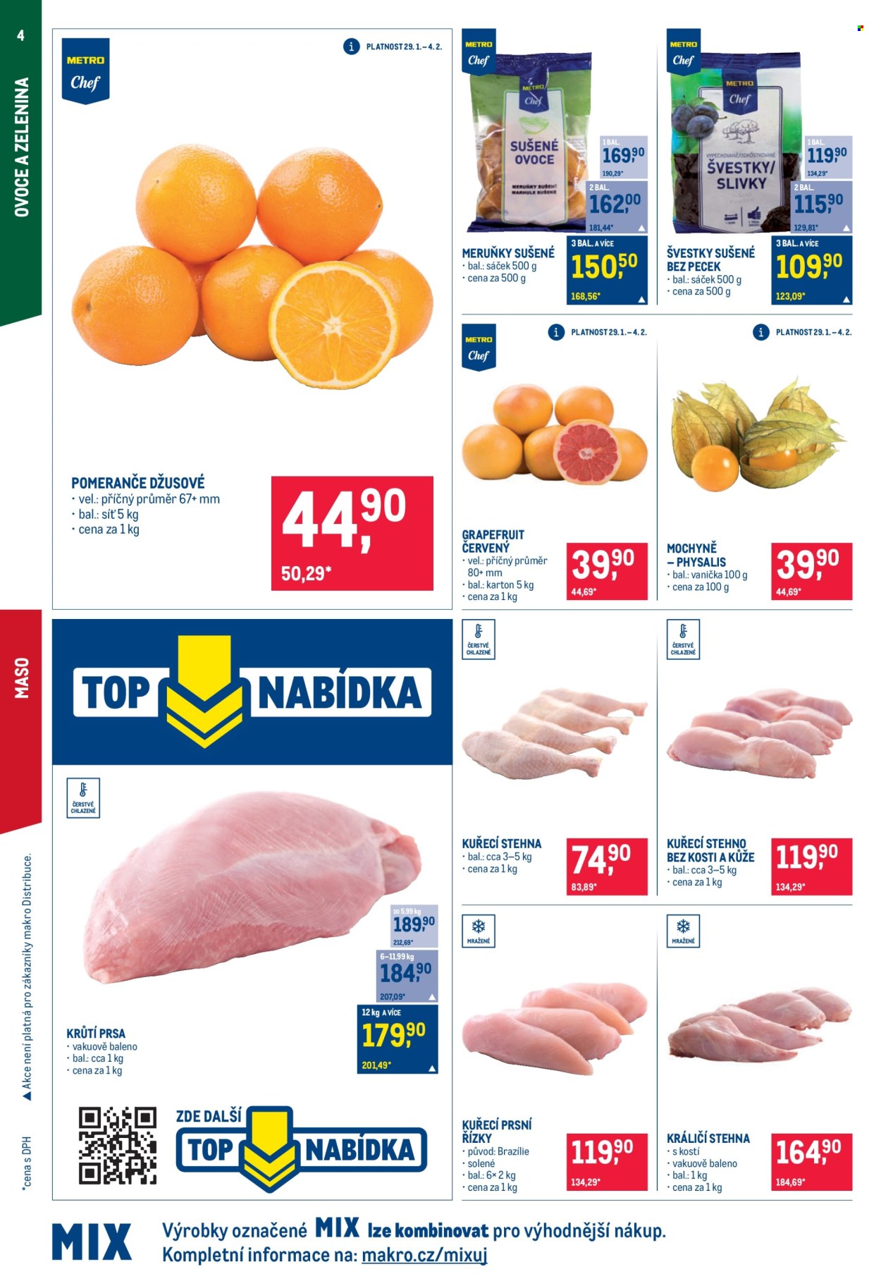 Leták MAKRO - 29.1.2025 - 11.2.2025. Strana 4