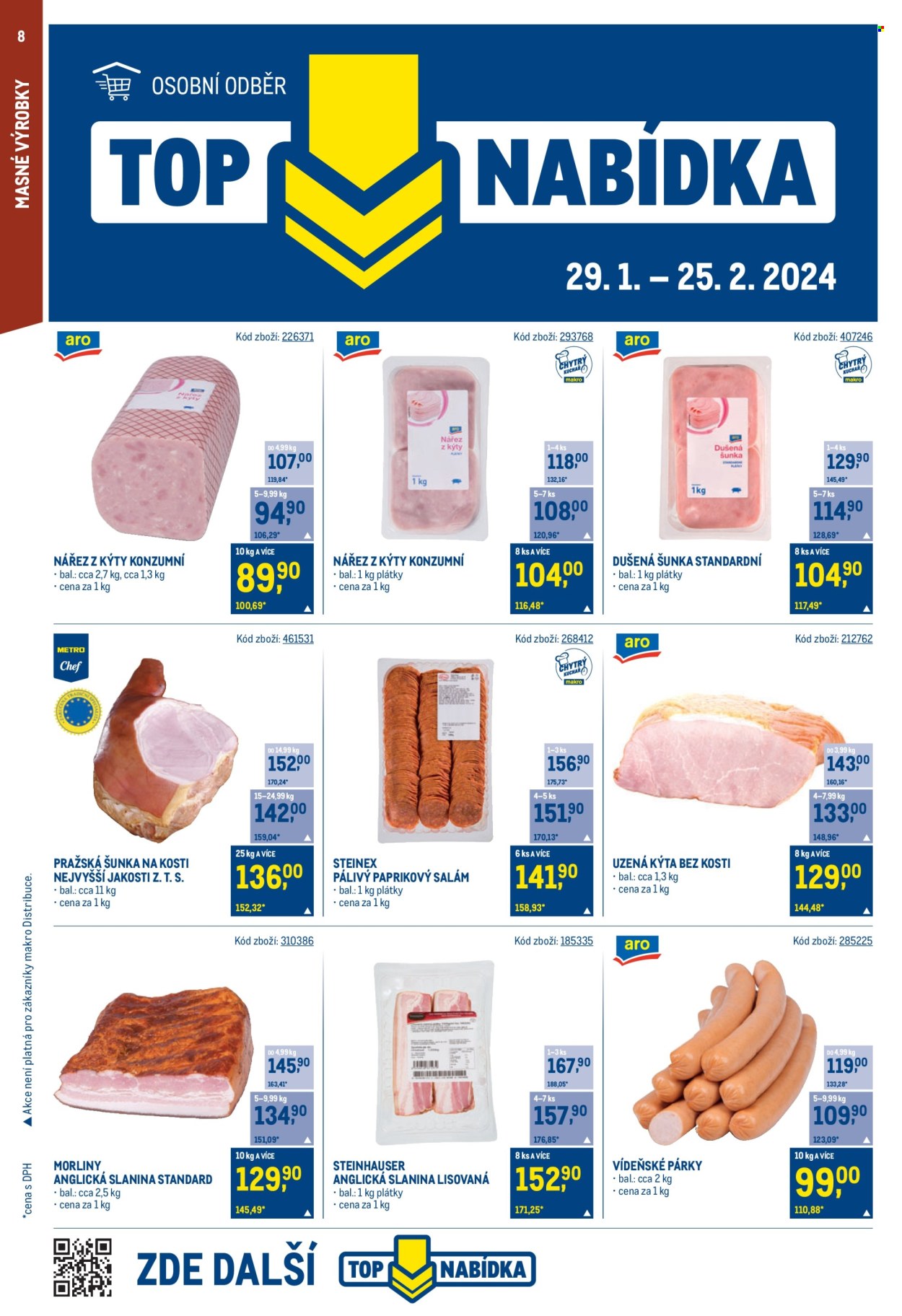 Leták MAKRO - 29.1.2025 - 11.2.2025. Strana 8
