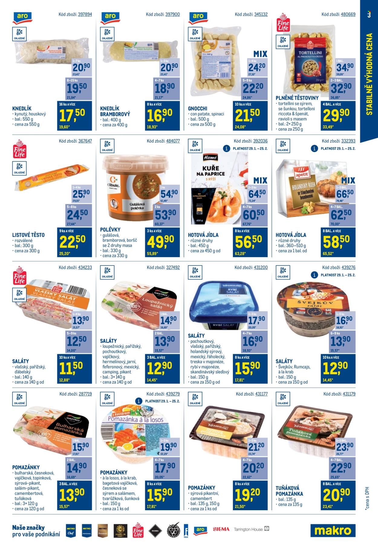 Leták MAKRO - 29.1.2025 - 25.3.2025. Strana 3