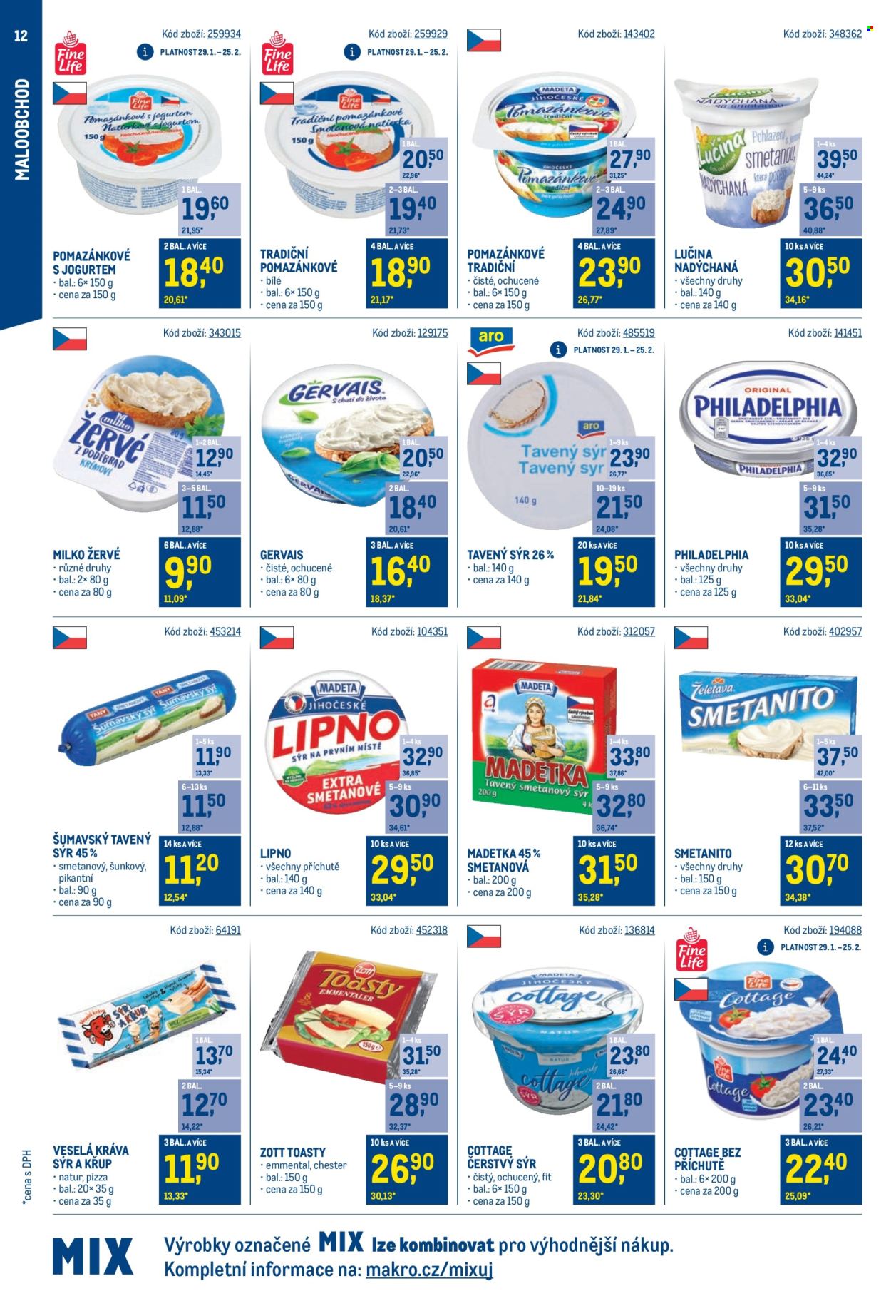 Leták MAKRO - 29.1.2025 - 25.3.2025. Strana 12