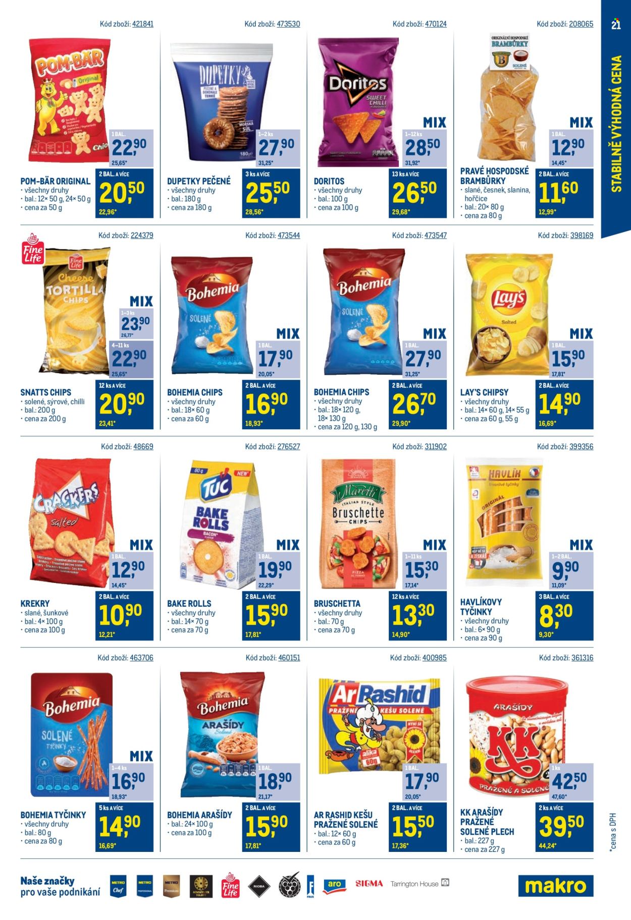 Leták MAKRO - 29.1.2025 - 25.3.2025. Strana 21