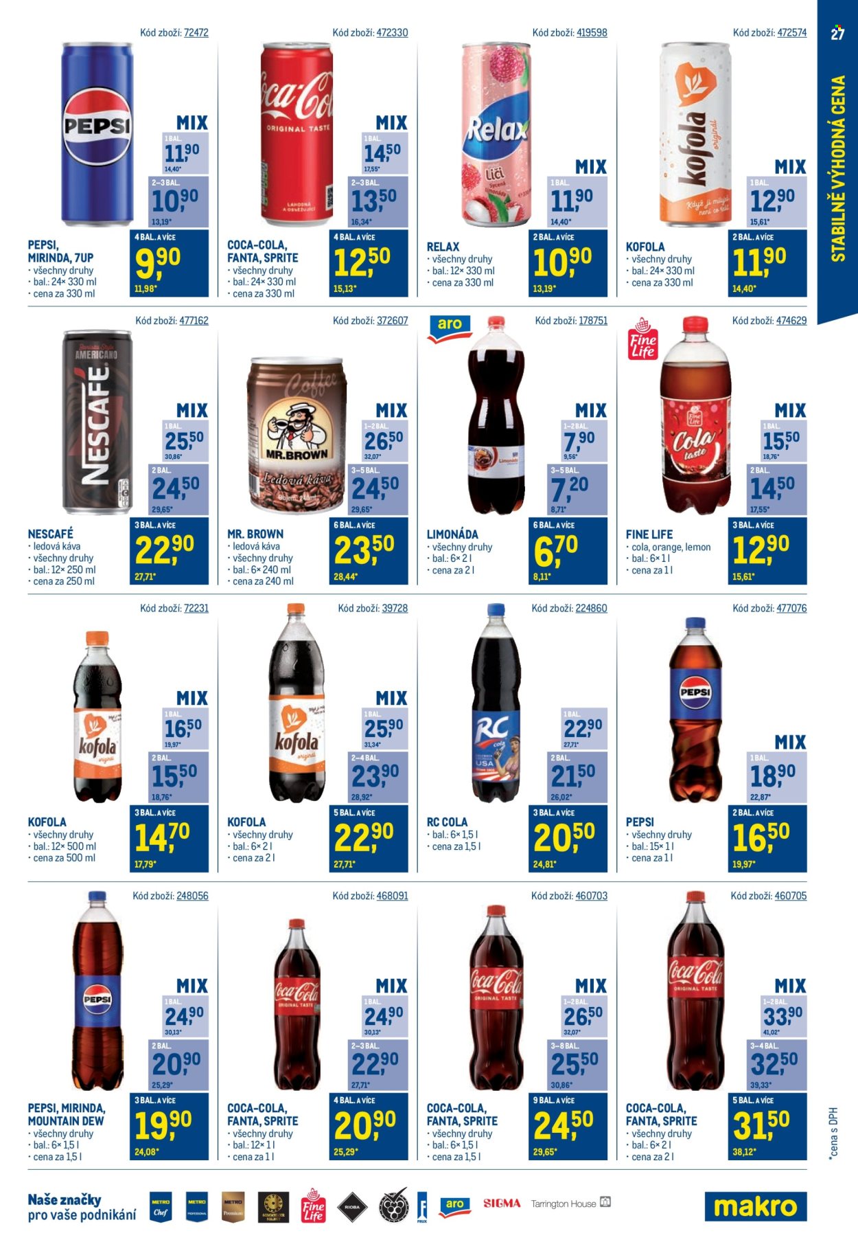 Leták MAKRO - 29.1.2025 - 25.3.2025. Strana 27