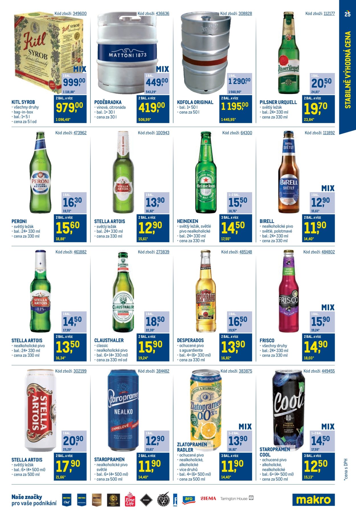 Leták MAKRO - 29.1.2025 - 25.3.2025. Strana 25