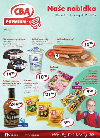 Leták CBA Premium - 29.1.2025 - 4.2.2025.