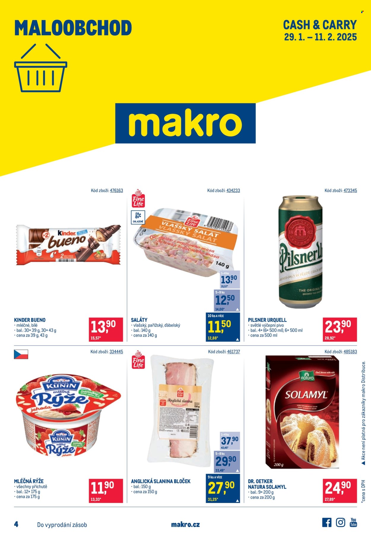 Leták MAKRO - 29.1.2025 - 11.2.2025. Strana 1