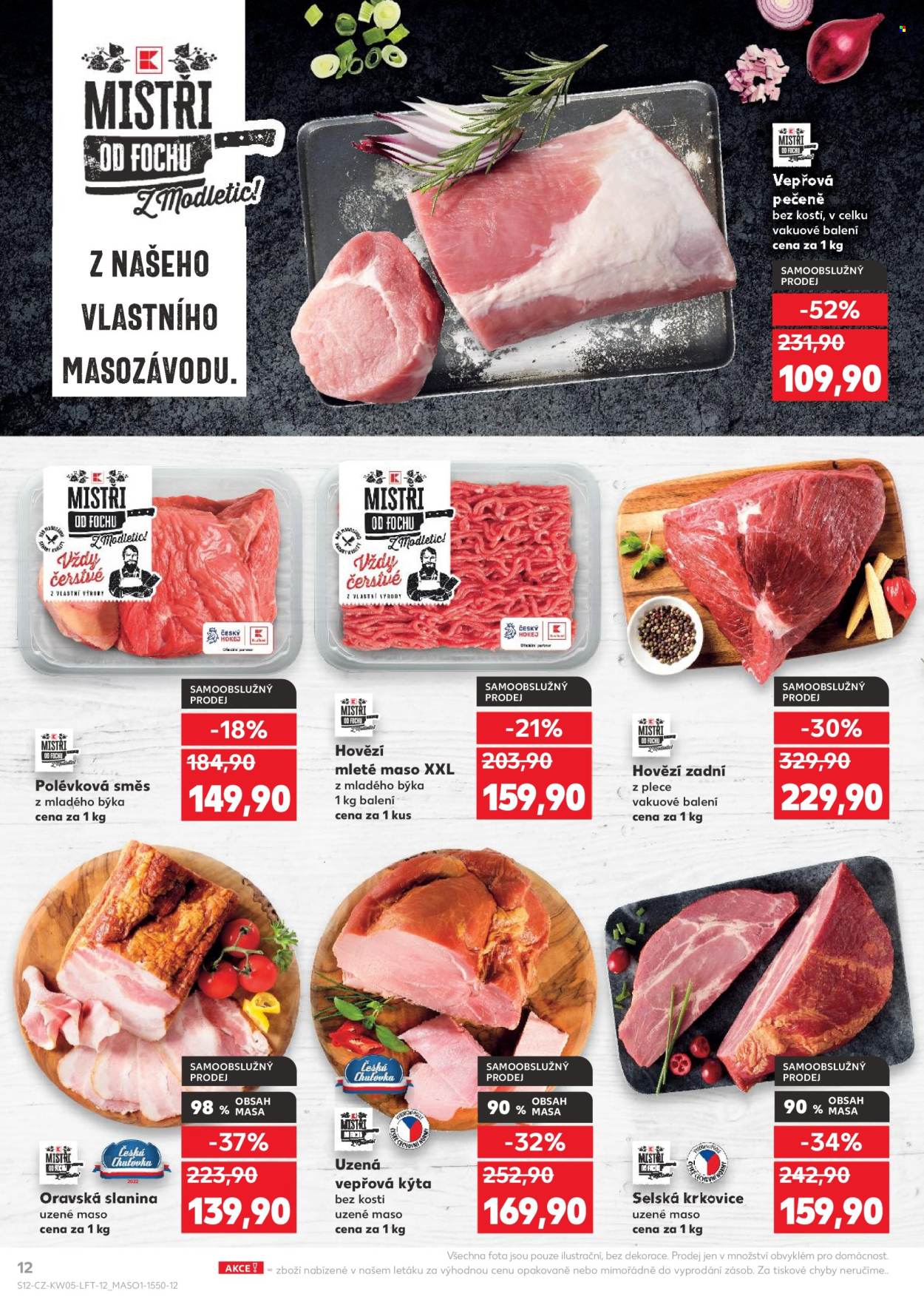 Leták Kaufland - 29.1.2025 - 4.2.2025. Strana 12