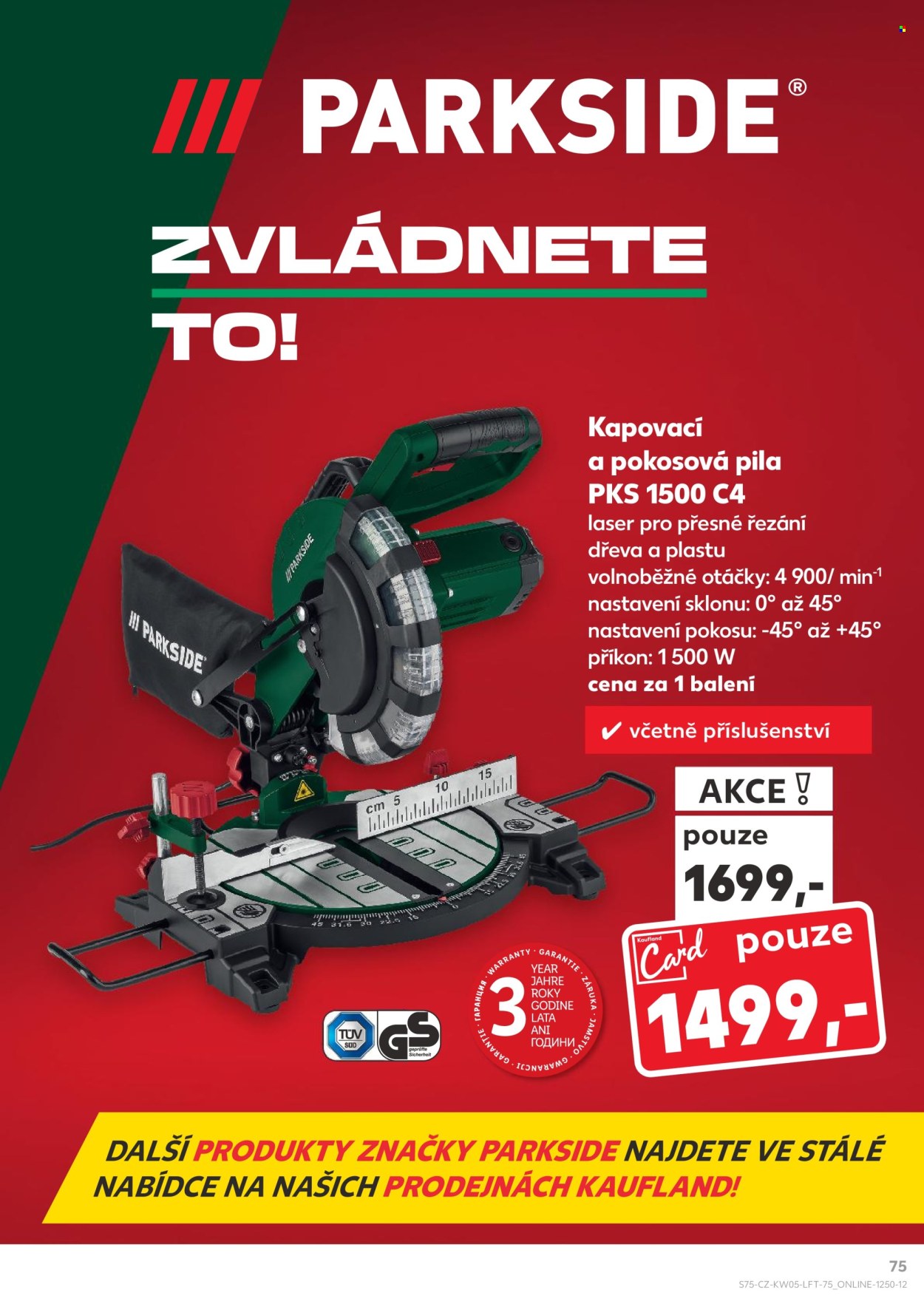 Leták Kaufland - 29.1.2025 - 4.2.2025. Strana 75