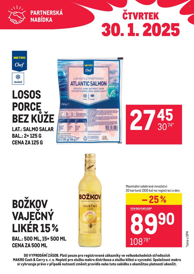 Leták MAKRO - 30.1.2025 - 30.1.2025. Strana 1